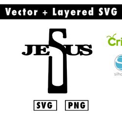 jesus svg and png files for cricut machine , anime svg , manga svg , goku svg