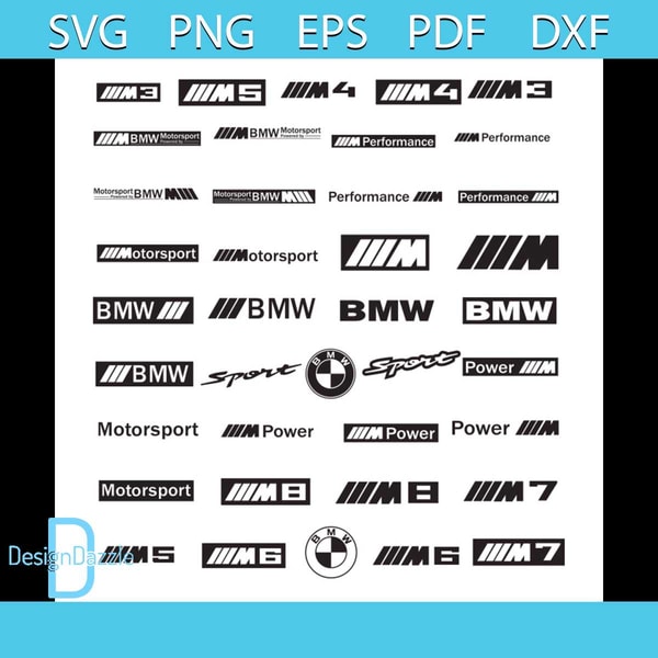 40 BMW art Vector, Files ready for Plotter Cutter Cricut, Sv | Inspire ...