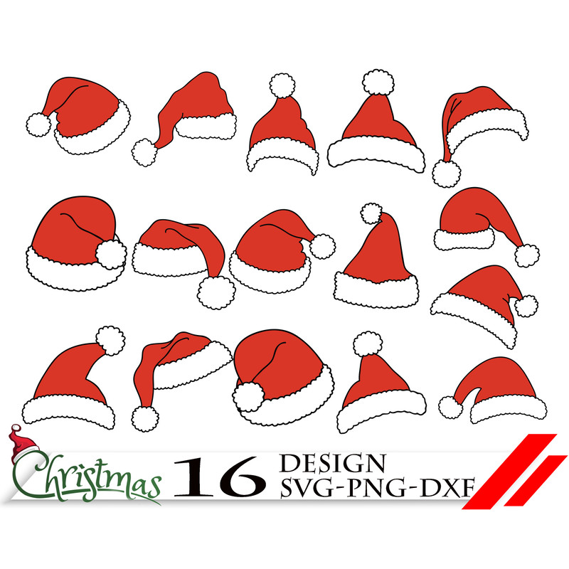 66. Santa Claus Hats.jpg