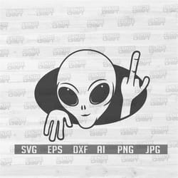 alien middle finger svg | alien svg | alien cut files | alien png | middle finger hand sign | fuck you svg | alien fuck