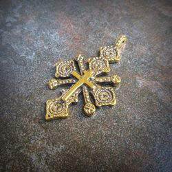 Ukrainian cross necklace,Handmade cross necklace pendant,christianity cross pendant,ukraine gutsul cross jewelry,gutsul