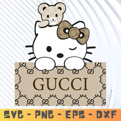 Gucci Hello Kitty Png, Hello Kitty Png, Gucci Png, Gucci Logo Fashion Png, Gucci Logo Png, Fashion Logo Png - Download