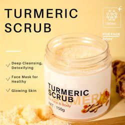 Turmeric Scrub Softens Horny Body Care, Beauty