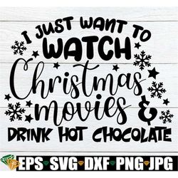 i just want to watch christmas movies and drink hot chocolate, christmas decor, christmas, cute christmas decor, christm