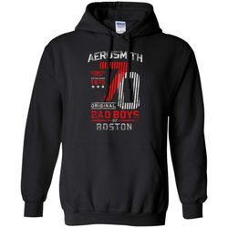 agr aerosmith est 1970 bad boys of boston retro tee gildan pullover hoodie