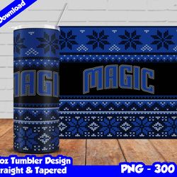 magic tumbler design png, 20oz skinny tumbler sublimation template, basketball magic, straight and tapered design,