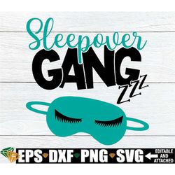 sleepover gang, sleepover svg, sleepover gang svg, slumber party, slumber gang svg, slumber party svg,svg,cut file, prin