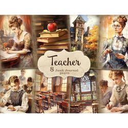 Teacher Junk Journal | Victorian Printables