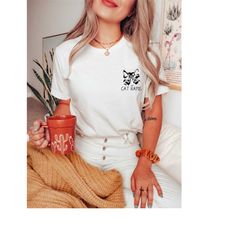 custom cat shirt, cat mom shirt, cat t-shirt, cute kitty, pet shirt, personalized pet gift, animal lover gift, cat owner