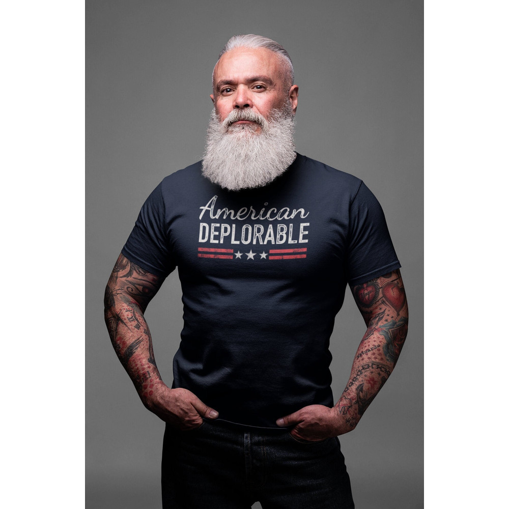 American Deplorable Shirt, Save America Tshirt, Trump 2024 Tee, Trump Maga Swag, Election Shirt, Bannon War Room Posse, Funny Trump Gift - 2.jpg