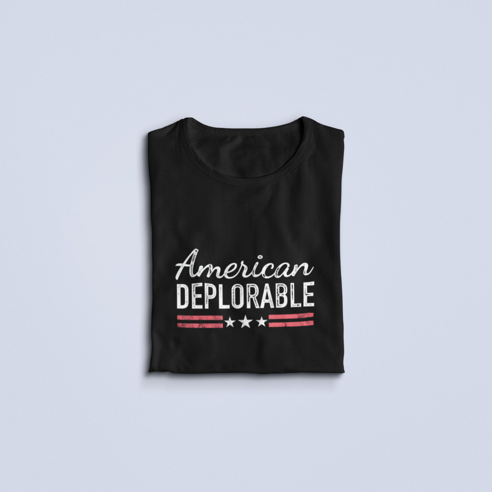 American Deplorable Shirt, Save America Tshirt, Trump 2024 Tee, Trump Maga Swag, Election Shirt, Bannon War Room Posse, Funny Trump Gift - 6.jpg