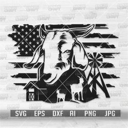 us farm goat svg | us farm svg | farm animal svg | goat head svg | goat png | goat clipart | goat cutfile | goat stencil