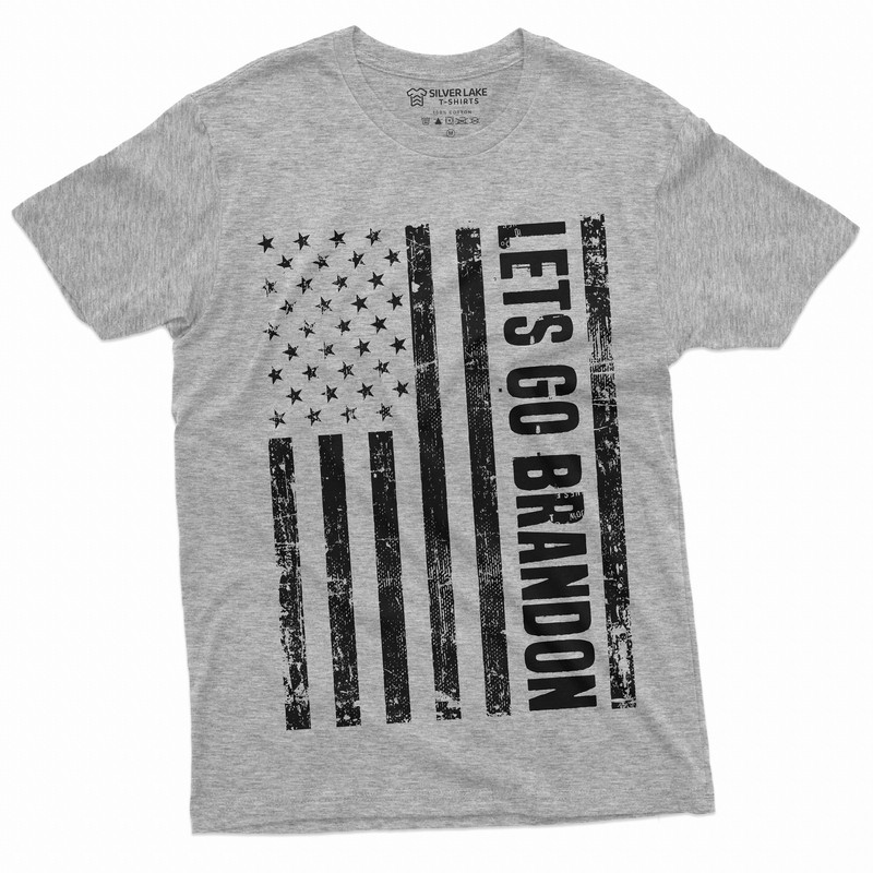 let's go Brandon T-shirt USA Flag Anti Biden Pro Donald Trump Mens Political Tee Shirt - 3.jpg