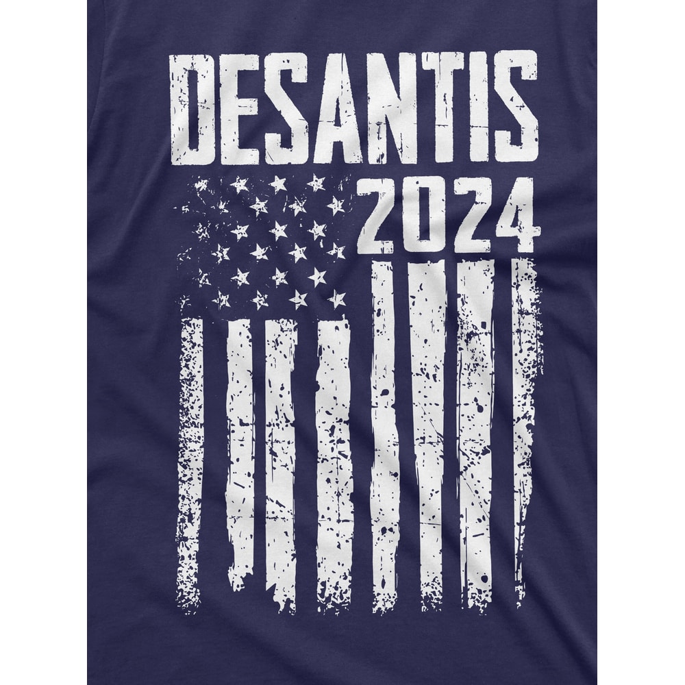 Men's DeSantis 2024 T-shirt Ron DeSantis political Elections presidential republican party Tee Shirt - 2.jpg