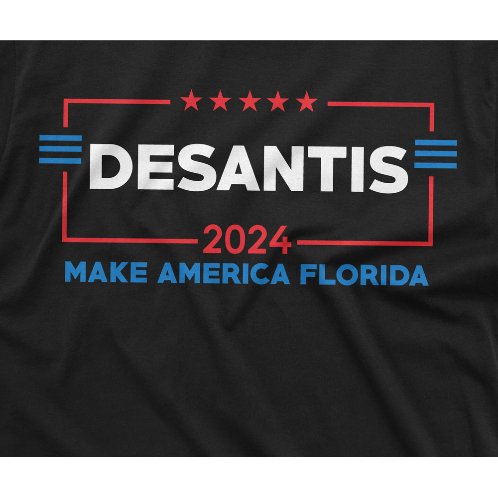 Men's Desantis 2024 T-shirt Ron DeSantis for president Florida governor republican party conservative political T-shirt - 2.jpg