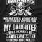 Men's Fathers day Dad Daughter T-shirt my Little Angel Papa Daddy Tee Shirt - 2.jpg