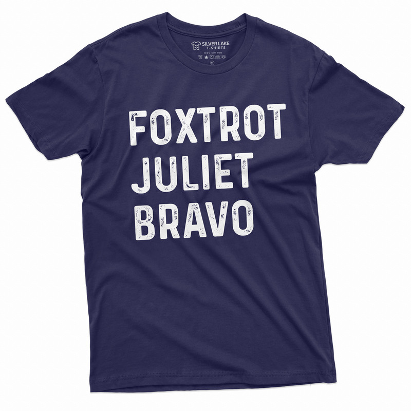 Men's Foxtrot Juliet Bravo Tee Shirt Anti Biden FJB Tshirt Trump 2024 Republican Party Tee Shirt - 3.jpg