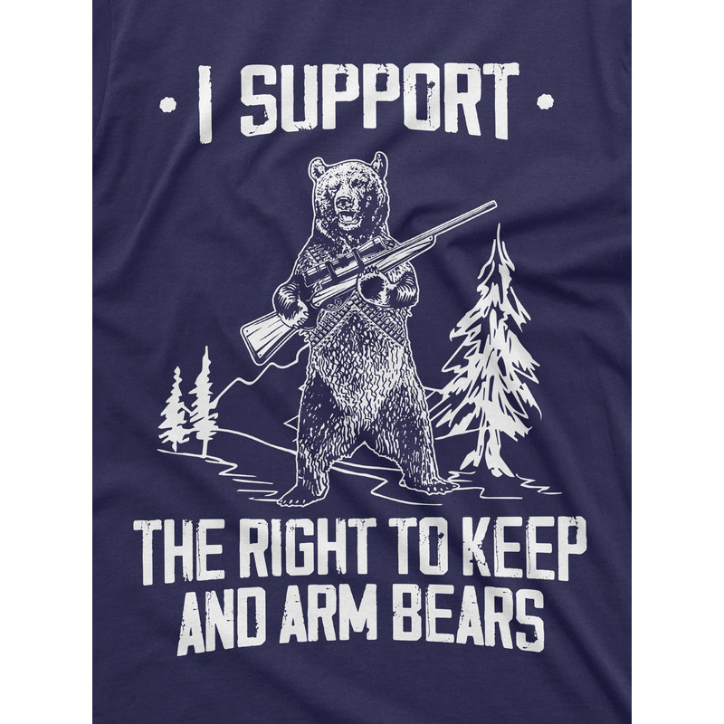 Men's Second Amendment Right to Keep and Arm bears Funny Tee Shirt 4th Of July USA Patriotic Military Tee Shirt - 9.jpg