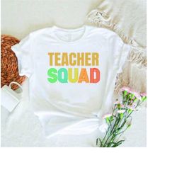 Teacher Squad Shirt, School Staff Teaching Shirts, Admin Squad Gifts, Teacher Life Shirt, Secretary Shirt, Principal Shi
