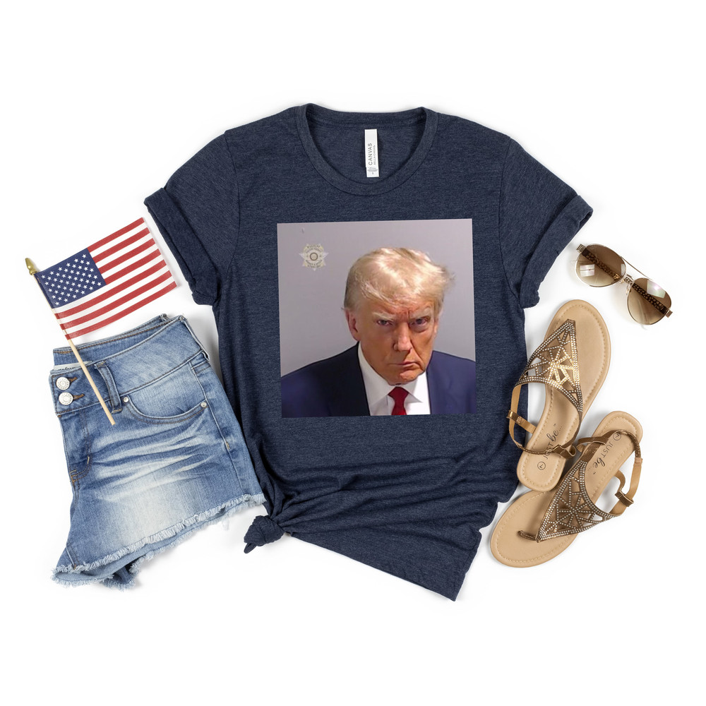 Trump Mug Shot Shirt, Trump Jail Shirt, Trump Arrested Shirt - 5.jpg