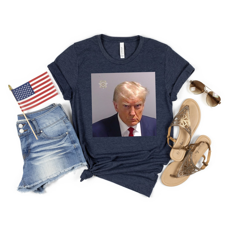 Trump Mug Shot Shirt, Trump Jail Shirt, Trump Arrested Shirt - 5.jpg