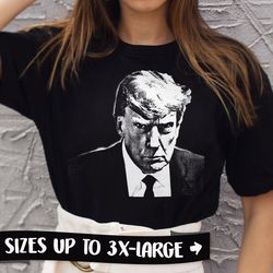 donald trump mugshot shirt punk trump shirt djt t-shirt trump in jail, trump mug shot, trump 2023 meme, donald trump pa