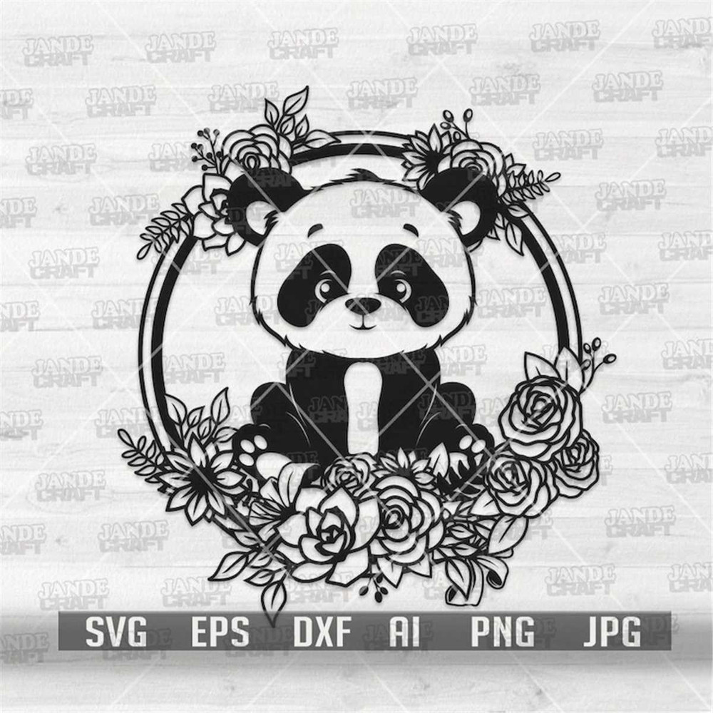 MR-3082023112615-cute-panda-wreath-svg-floral-panda-cut-file-flower-animal-image-1.jpg