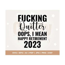 custom retirement gift, retirement gift for a man, custom fucking quitter, retirement mug, funny retirement gift, retire