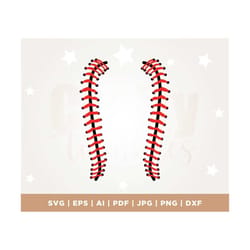 Baseball Thread Svg | Inspire Uplift