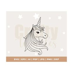 unicorn svg, unicorn birthday svg, unicorn vector, unicorn clipart, unicorn face svg, popular, cut files, cricut, silhou