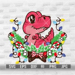christmas dinosaur svg | cute dinosaur svg | cute dino svg | christmas animal svg | christmas clipart | christmas shirt