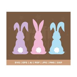 easter bunny svg, bunny svg, easter svg, rabbit svg, bunny rabbit svg, cricut and silhouette, cut file cricut, digital d