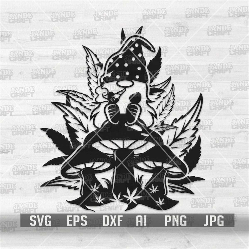 MR-308202314350-gnome-smoking-weed-on-top-of-mushroom-svg-cannabis-shirt-image-1.jpg