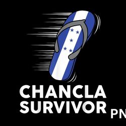 chancla survivor honduras png, honduran flag hispanic heritage png