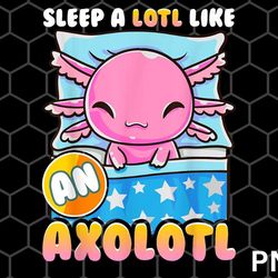 cute lazy sleeping axolotl png, lover nap sleep kids boys girls png download