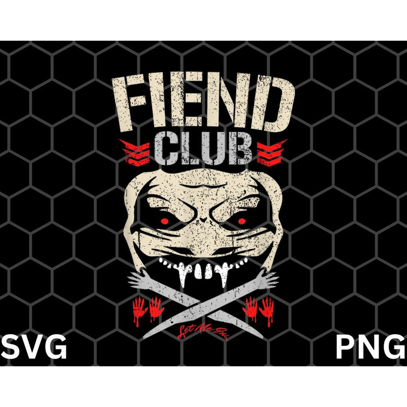 Fiend club bray wyatt wrestling fan SVG PNG - 1.jpg