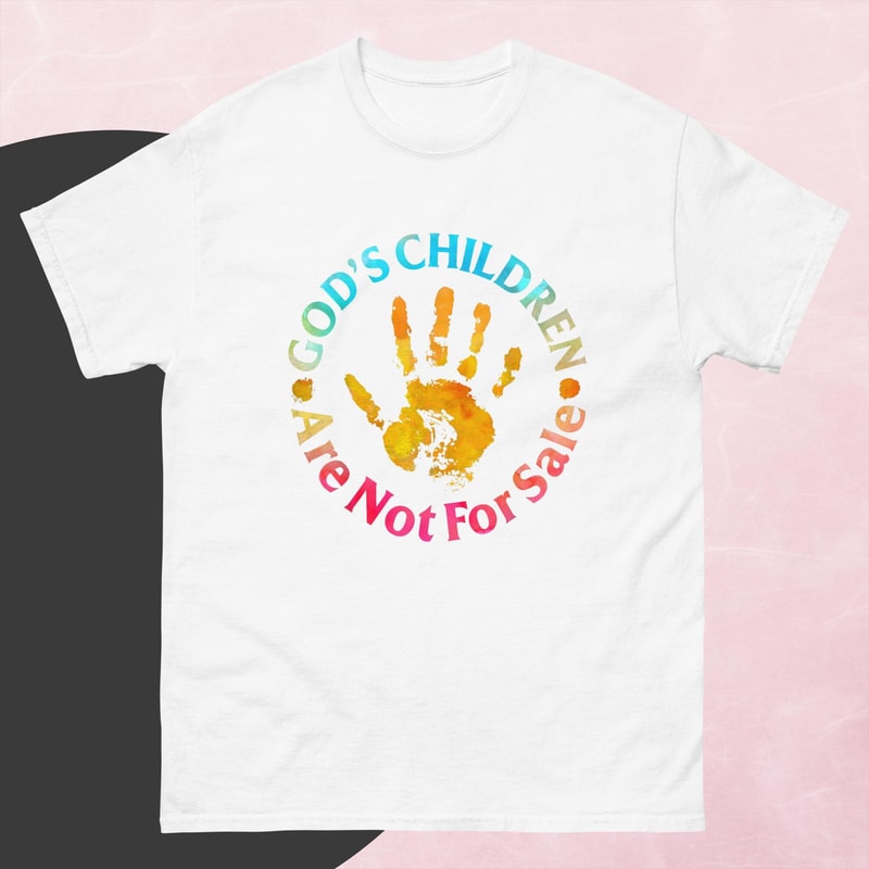 God's Children Are Not For Sale Men's classic tshirt - 4.jpg