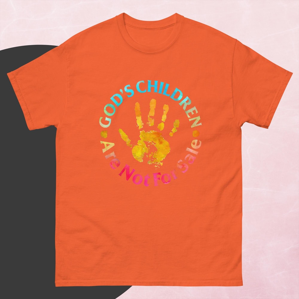 God's Children Are Not For Sale Men's classic tshirt - 6.jpg
