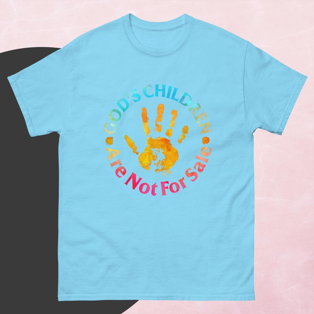 God's Children Are Not For Sale Men's classic tshirt - 7.jpg