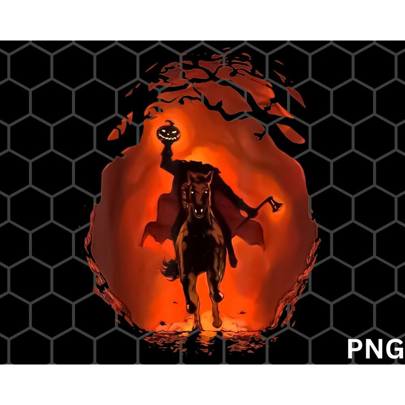 halloween scary pumpkin png, headless horseman png Download - 1.jpg