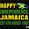 Happy Independence Day Jamaica 1962 Proud Jamaican png Download - 1.jpg