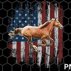 patriotic horse american flag png, horseback riding farm png