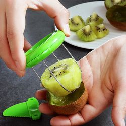 Kiwi Cutter Peeler Slicer Kitchen Detachable Creative Gadgets
