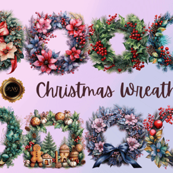 Christmas wreath Clipart Png,Creative designs, Seasonal graphics, Design inspiration, Festive decor, Christmas clipart