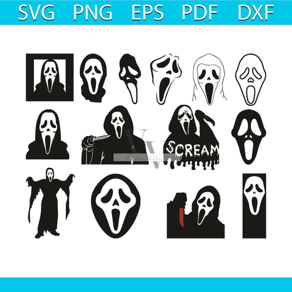 Scream Graphics Scream Svg, Trending Svg, Ghostface Svg, Scream Movie Svg, H | Inspire ...