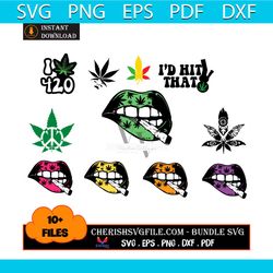 10 files of smoking weed svg, smoking weed bundle svg