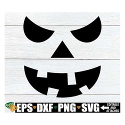 jack-o-lantern face, pumpkin face svg, halloween svg, boys halloween candy tote svg, jack o lantern face svg,toddler boy