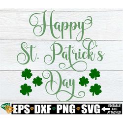happy st. patrick's day, st. patrick's day svg, st. patrick's day door sign svg, st. patrick's day decor svg, happy st.
