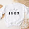 CUSTOM 1983 Sweatshirt, 1983 birthday shirt for her, Personalized 40th Birthday Gift, Anniversary Gift For Women, Vintage Sweatshirt 40th - 3.jpg