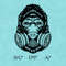 Gorilla Head SVG Monkey Gorilla In Gas Mask Angry Gorilla Cool Gorilla Digital SVG EPS AI